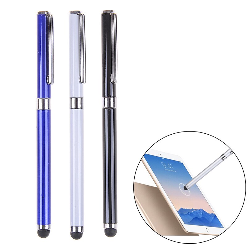 2in1 Multifunktions Touchscreen Kapazitiven Stift Kuli Für Smartphone Tablette