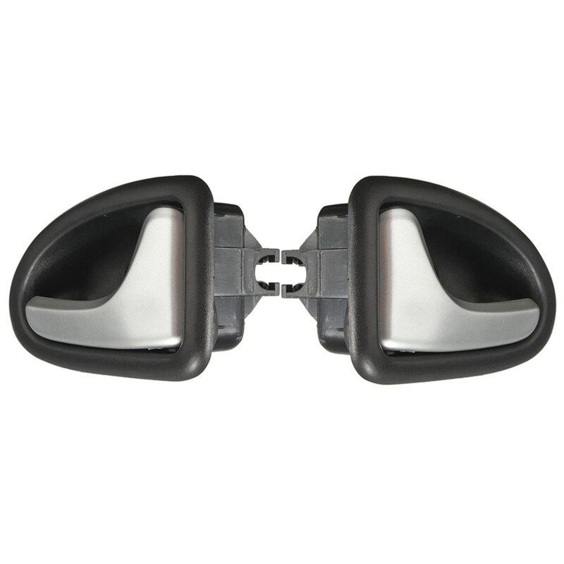 1 Pair Left Right Internal Door Handle for Renault Clio Megane Scenic Trafic
