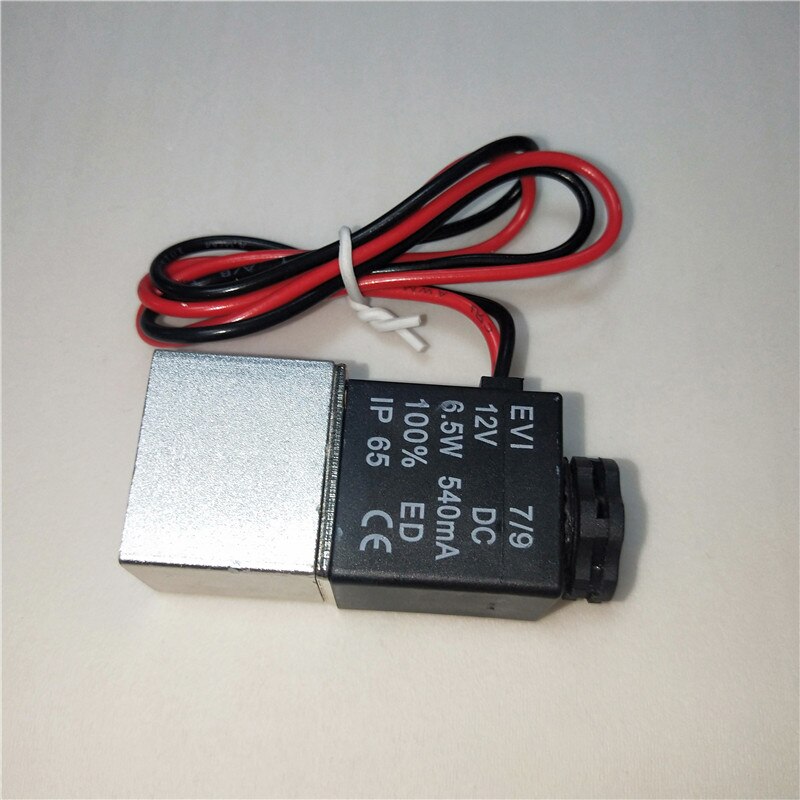 Dc 12v 24v 110v 220v 380v magnetventil 1/8 " 2- vejs normalt åbne direktevirkende pneumatiske ventiler til vandluftgas