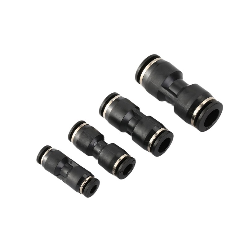 50pcs100pcs PU4 PU6 PU8 PU10 PU12 PU14 PU16 Pneumatische Air Fittings Beter dan Blauw Pu Rechte Connector