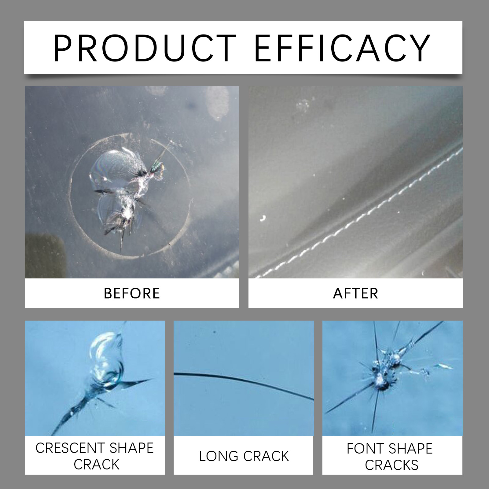 30ml kit de resina para reparo de vidro de carro, nano fluido de reparo de vidro automotivo, kit de ferramentas para rachaduras em resina de para-brisa de carro, fluido de reparo de janela de carro