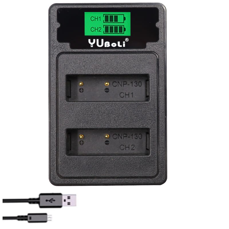 bateria NP-130 NP 130 NP130 CNP-130 CNP130 battery + lcd dua charger for Casio Exilim EX-H30 ZR100 ZR200 ZR300 ZR400 ZR410 ZR700