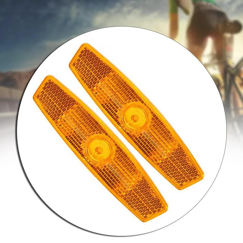 4 Stuks Geel Mountainbike Spaken Lichten Reflector Verlichting Fiets Wiel Verlichting Fiets Verlichting