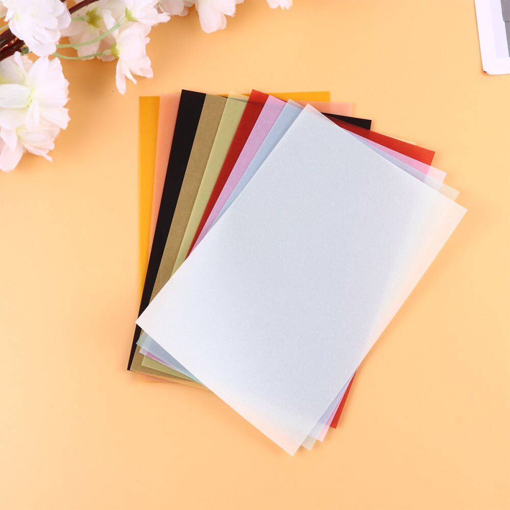 100 Sheet Tracing Paper Parchment Paper Sketch Paper Transparent Tracing Paper: Colorful