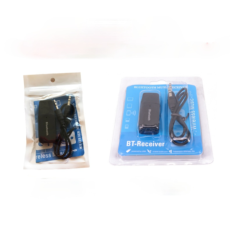 USB Bluetooth Music Receiver 3.5 Bluetooth Audio Receiver BT163 Bluetooth Adapter AUX Bluetooth Receiver