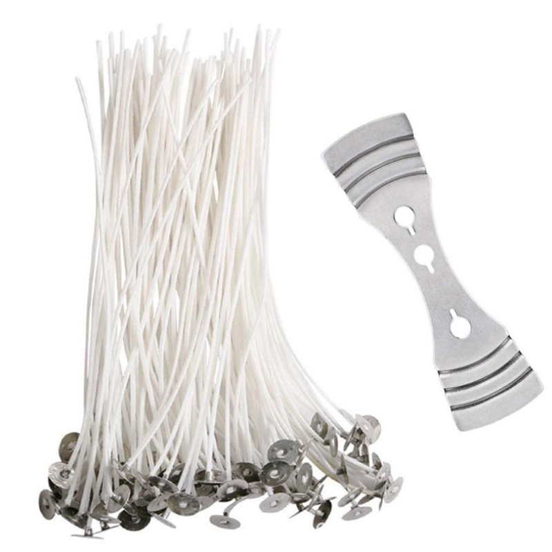 20pcs/bag Pure Cotton Core Candle Wicks Diy Candle Making Pre-waxed With Oil Wicks For Party Supplies