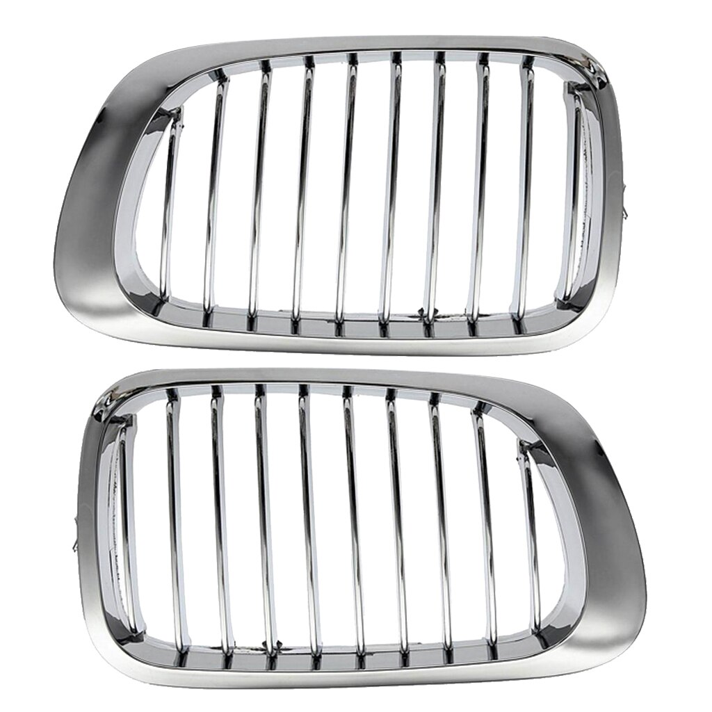 Parrilla cromada con capó cromado para BMW, E46, M3, Serie 3