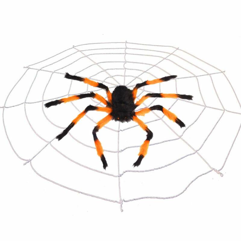 Araña, decoración de Halloween, Casa Encantada, accesorio de interior, exterior, negro, gigante, EE. UU.
