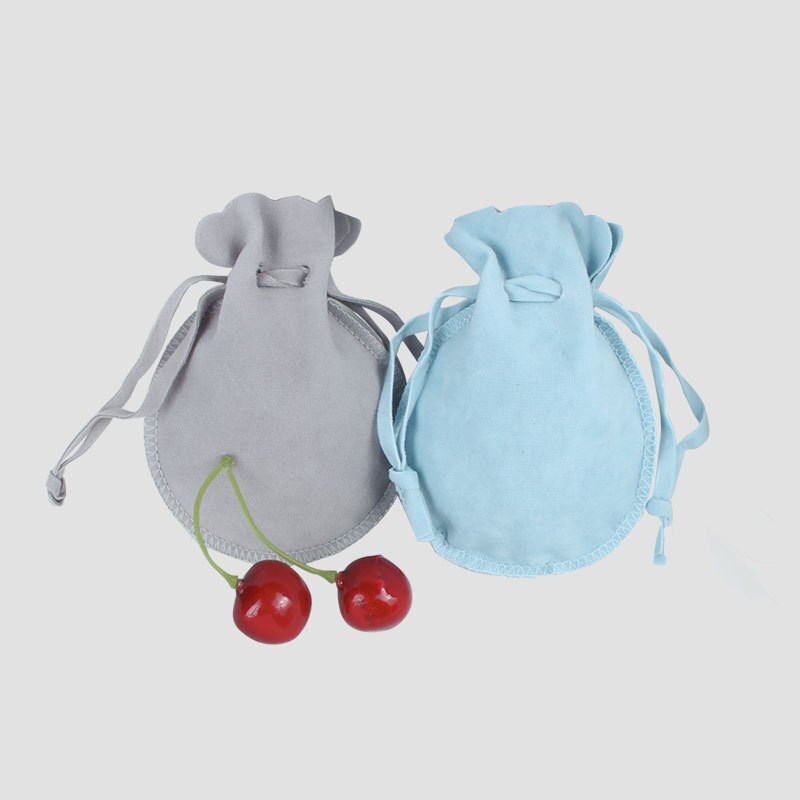 Bolsita de terciopelo dibujable, bolsita de calabaza, lote de 50 unidades, 9x12cm