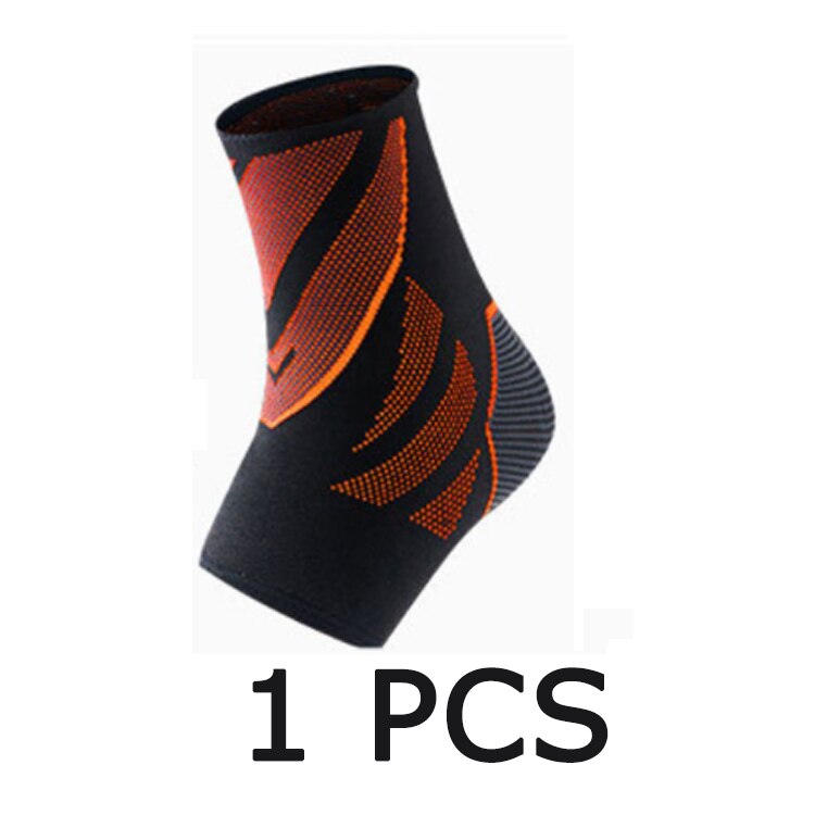 Enkel Ondersteuning Compressie Mouw Kan Herstellen Gewrichtspijn Achillespees Letsel Pees Ondersteuning Plantaire Enkel Bescherming 1 Pcs: Orange 1 piece / L
