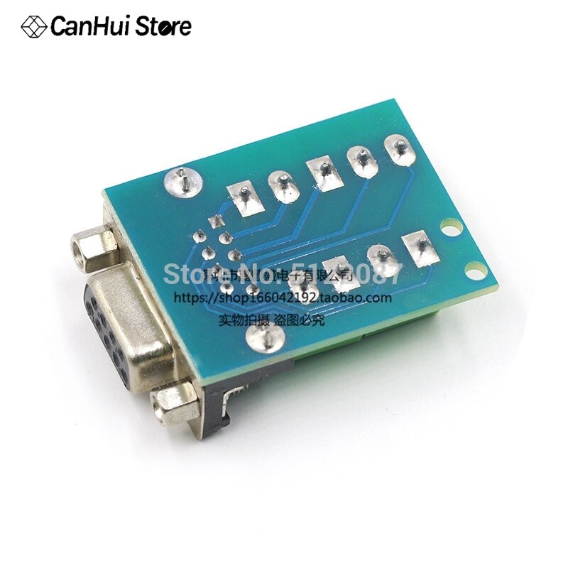 Adaptador hembra macho DB9, módulo de Terminal de señales, conector RS232 serie a Terminal DB9