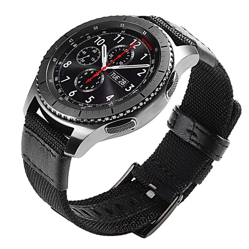 Bracelet de montre en nylon pour huami Amazfit GTR 47mm pour Xiaomi Amazfit rythme Stratos 3 2 2S bracelet pour garmin vivoactive 4