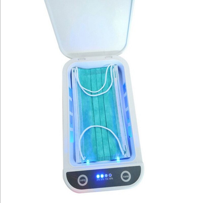 USB Surgical Face Mask UV mask Sterilizer Box Disinfector Multifunctional Portable UV Cell person Smart Phone Sterilizer Box