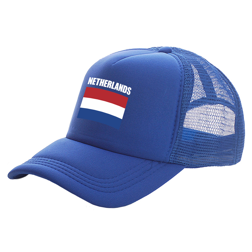 Netherlands Trucker Cap Men Nl Nld Holland Netherlands Hat Baseball Cap Cool Summer Unisex Mesh Net Caps: CAMOUFLAGE