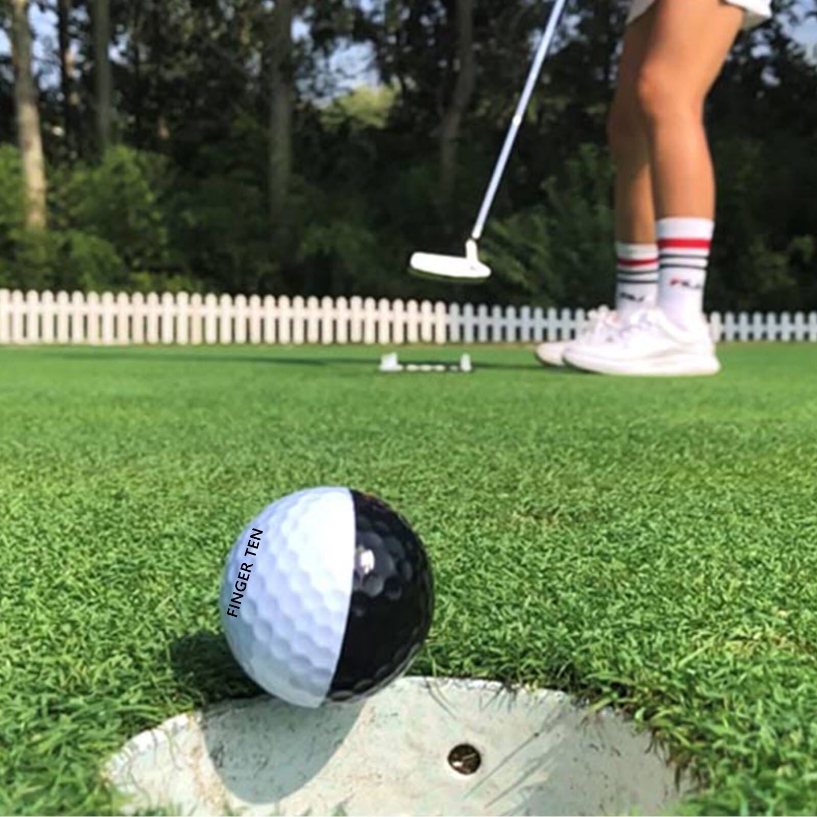 Bolas de Golf profesionales, pelota de práctica para interior y exterior, accesorios de entrenamiento deportivo, juego de competición, , 6 piezas