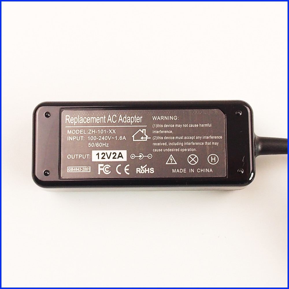 12V 2A Laptop Ac Adapter Charger POWER SUPPLY Cord For ASUS Chromebook C100 C201 C100P C100PA C201PA C100PA-DB02