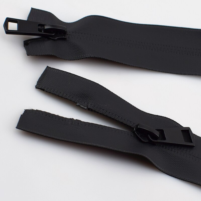 2pcs Meetee 5# Nylon Invisible Zipper Waterproof Zippers for Sewing Jacket Bags Suitcases Open-end Zips Sew DIY Repair Accessory