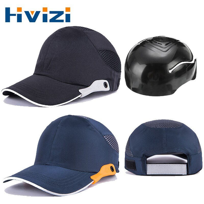 Hivizi Bump Cap Veiligheidshelm Werk Veiligheid Hoed Ademende Zomer Security Lichtgewicht Helmen Baseball Voor Bouwvakkers