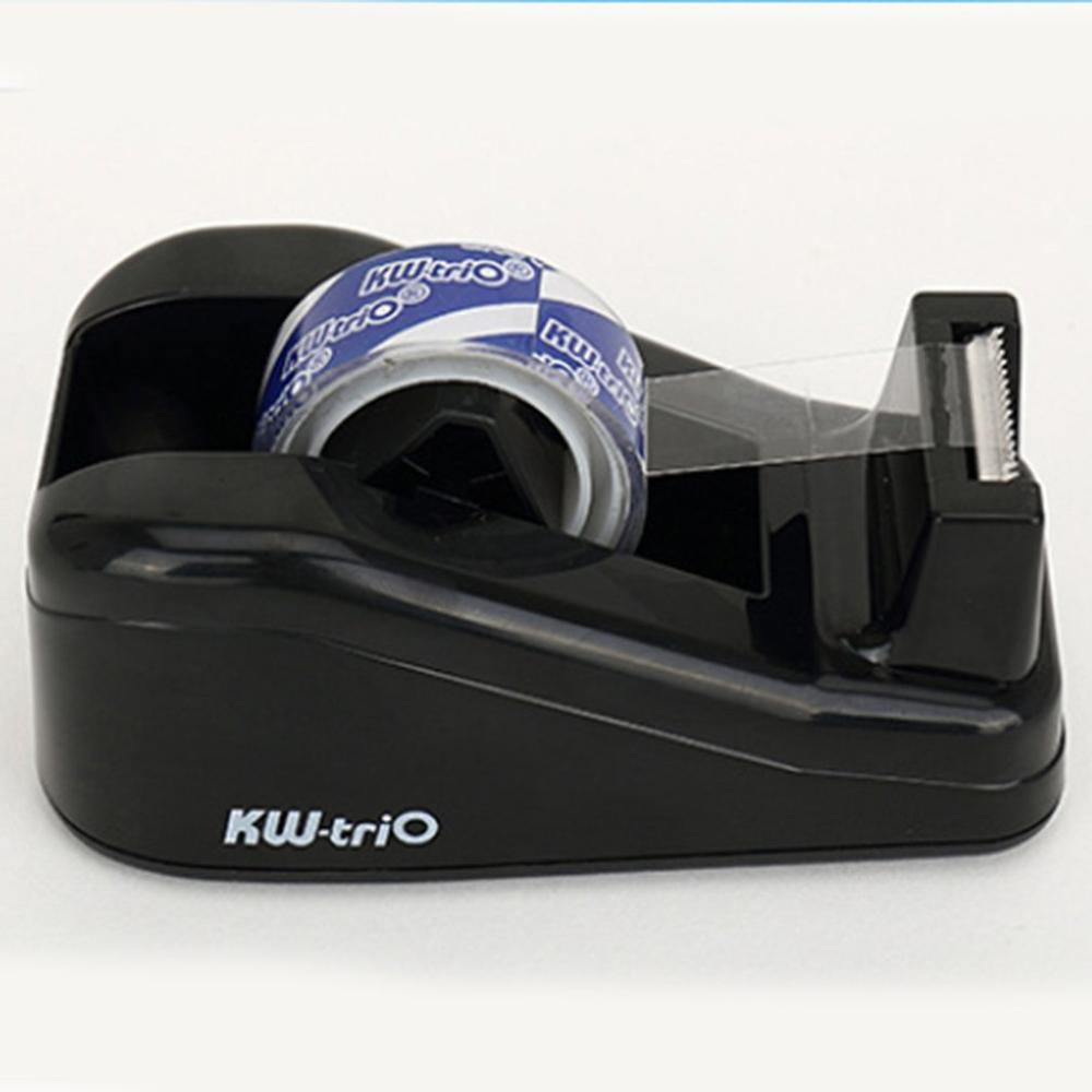 Enkel effektiv tape dispenser stor papirvarer klæbende tape cutter forseglingstape bord base dispenser kontorartikler