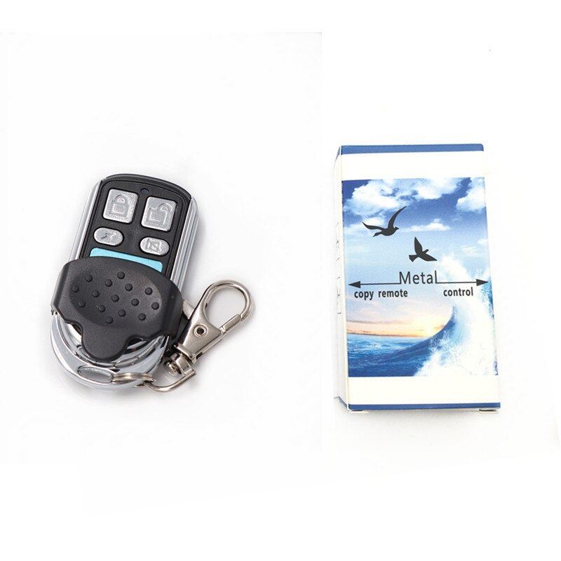 1pc Electric Cloning Universal Gate Garage Door Remote Control Fob 433mhz Key Fob Learning Garage Door Copy Controller