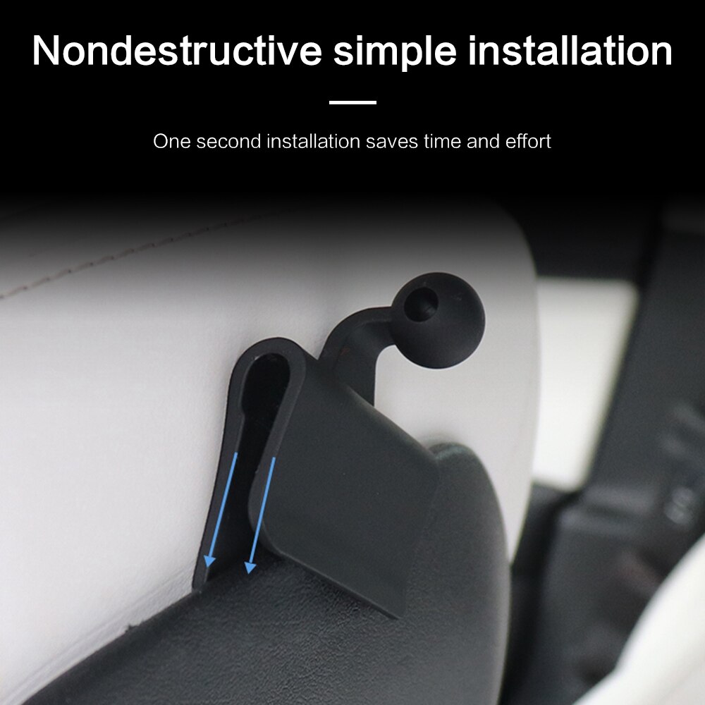 Flexible 360 Degree Rotating For Tesla Model 3/Y iPad Car Mobile Phone Holder Tablet Stand Back Seat Mount Bracket 5-11 Inch