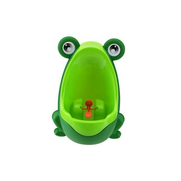 1 x morsomme potte låve froskformet urinal (grønn)