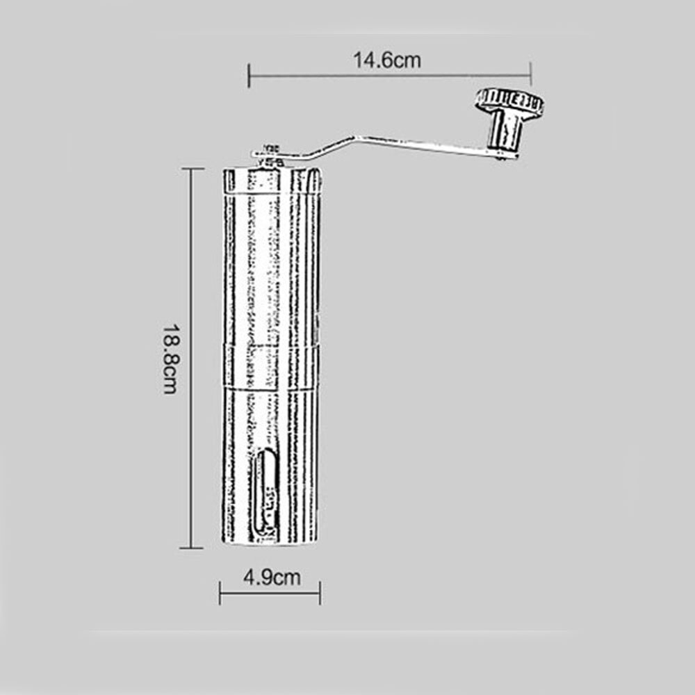 Handkoffiemolen Rvs Koffiemolens Koffie Machine Draagbare Hand Slijpmachines Handmatige Tool
