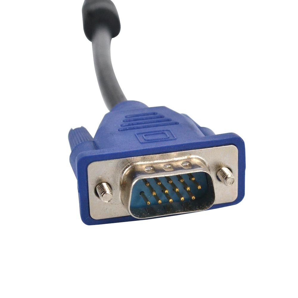 2022 1.3m vga til vga kabel 15 ben han til han forlængelse konverter stik til computer skærm projektor pc tv adapter