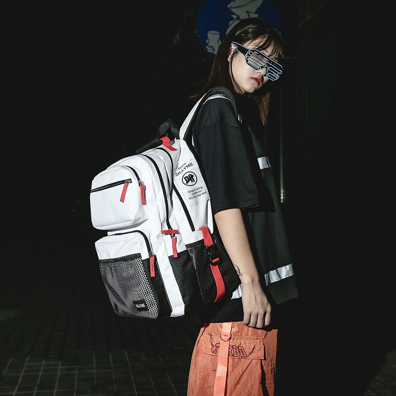 School bag College Junior High Student School pack bags for girls boys women backpack Bagpack Backbag Rucksack Knapsack