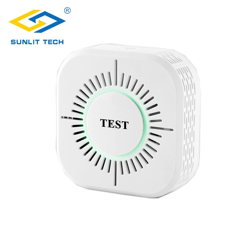 Wireless 433MHz Smoke Detector Independent Fire Alarm Sensor For Smart Home Indoor Security 360 Degree Fire Smoke Alarm Detector