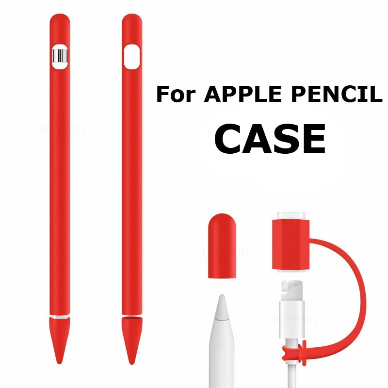 4 In 1 Voor Apple Etui Voor Ipad Pro Etui Tablet Touch Stylus Pen Beschermende Cap Tip cover Pouch Soft Silicon