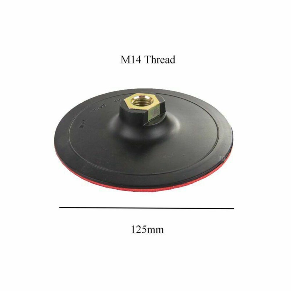 10Pcs 125mm Sanding Disc Set Hook And Loop 1000grit Sand Paper Polishing Pads With Backing Pad M14 Drill Adapter