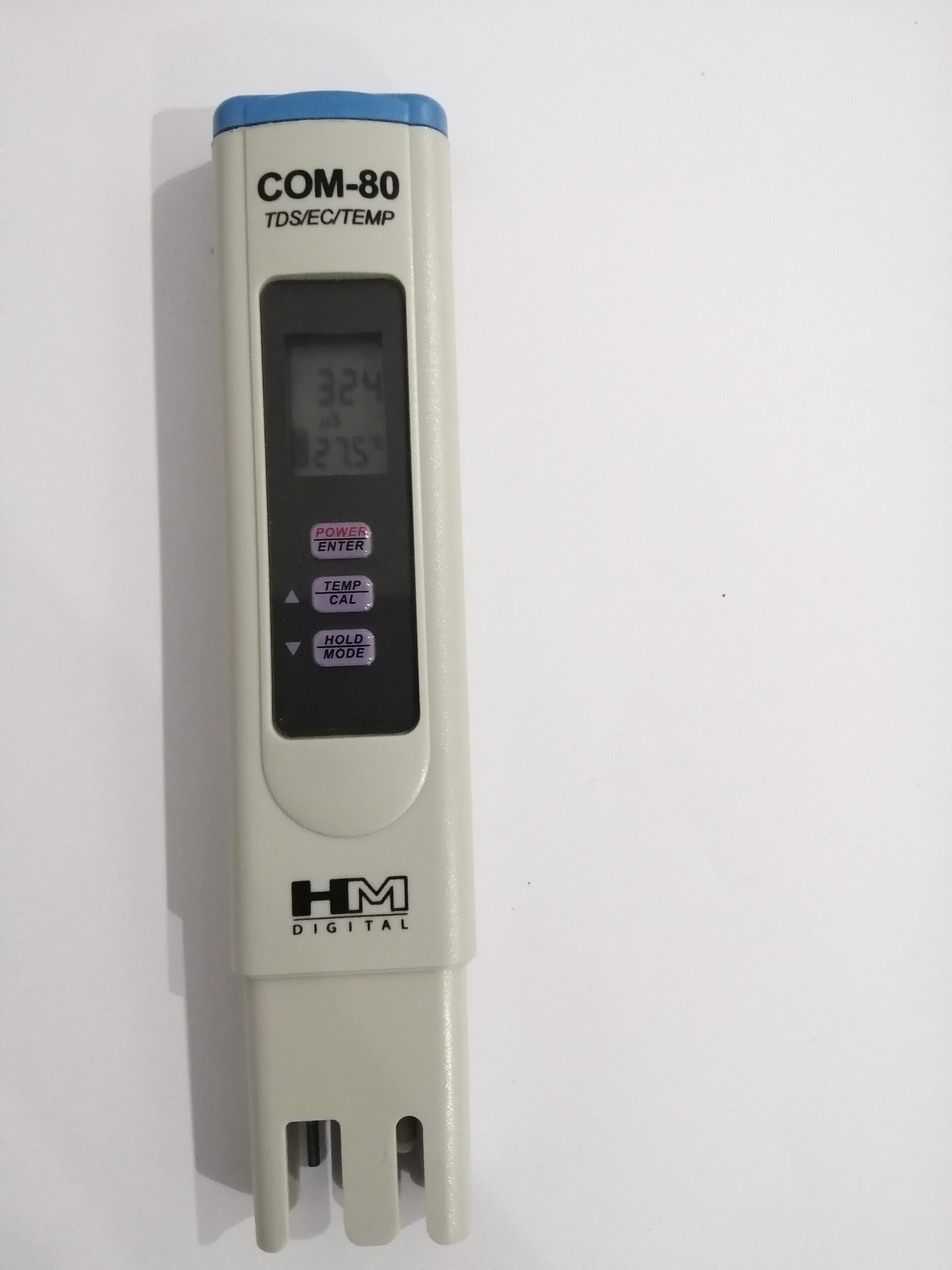 Hm com -80 digital tds måler ec tester 3 i 1 tds temp ec testere vannmåler vannrenhetsmål til basseng 20% av