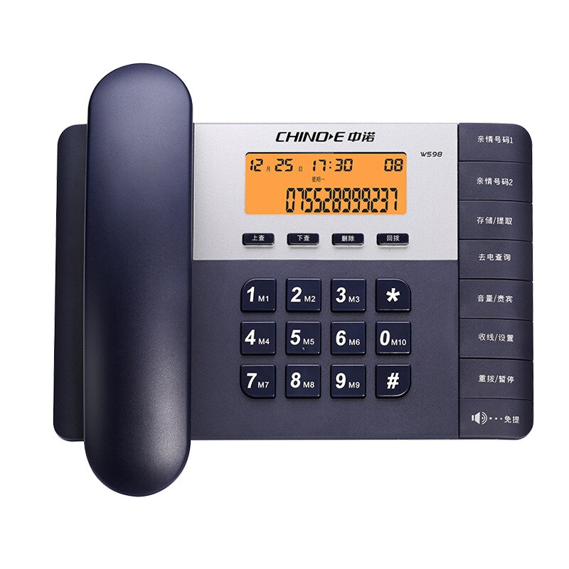Telephone Landline Home Wired Fixed Telephone Office Business Landline Fixed Telephone Corded Phone Telephone