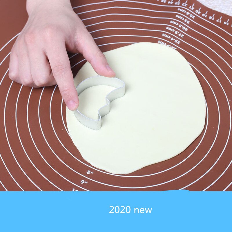 Non-stick Siliconen Verdikking Mat Rolling Deeg Liner Pad Gebak Cake Bakvormen Pizza Cake Board Keuken Bakken Accessoires