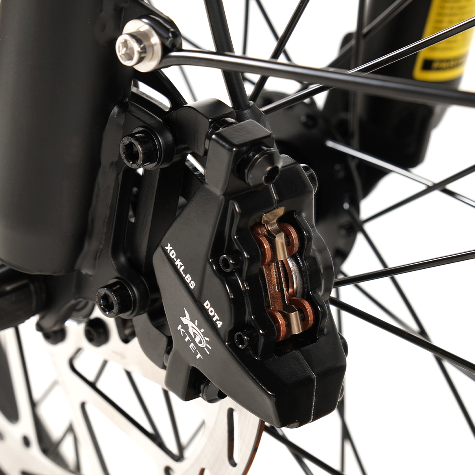 Pastillas de freno hidráulicas para bicicletas eléctricas Pastillas de freno semimetálicas para piezas de bicicletas eléctricas Pastillas de freno resistentes al desgaste y duraderas Disco