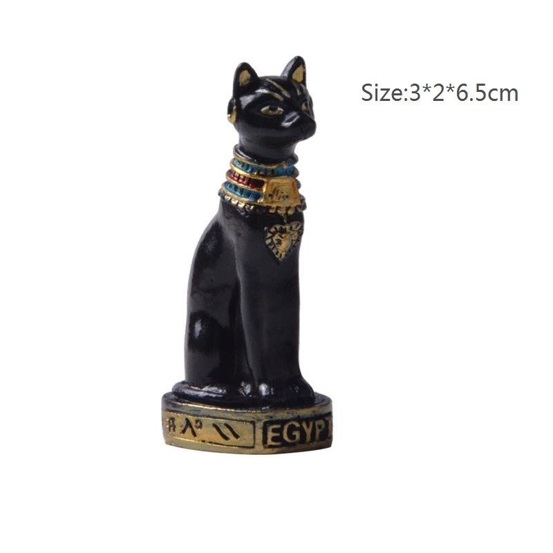 [Vip] escultura de artesanato em arenito, estátua de buda de meditação, estatueta, escultura de ganesha, queimador de incenso, decoração de feng shui: Black Cat