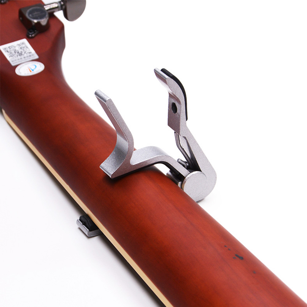 Cejilla de guitarra, Capo para guitarras acústicas y eléctricas de 6 cuerdas, mandolina de ukelele, aleación de aluminio, abrazadera de cambio rápido, accesorios para llaves