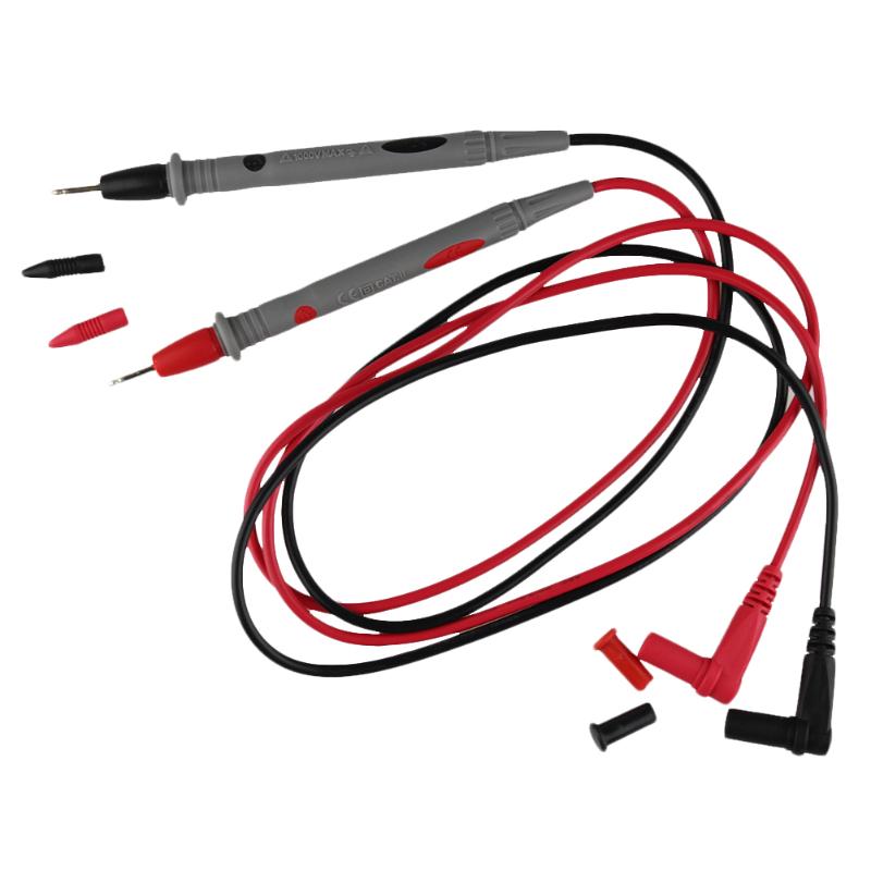 ANENG DT830B AC/DC LCD Digital Multimeter 750/1000V Voltmeter Ammeter Ohm Tester High Safety Handheld Meter Digital Multimeter: Test Leads