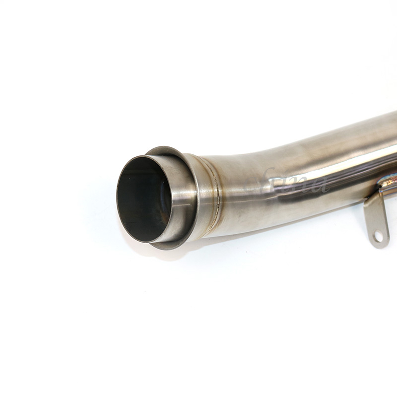 Mid Link Pijp Motorfiets Uitlaat Roestvrij Eliminator Down Pipe Uitlaat Voor Ktm 1290 Super Duke R