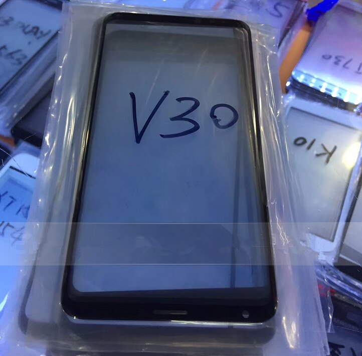 LGV30 V 30 écran extérieur pour LG V30, panneau tactile avant LCD, couvercle en verre, lentille, téléphone, pièce de rechange