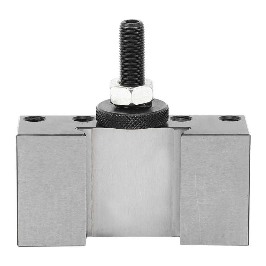 Zoegneer Strumento A Cambio Rapido Per Tornio CNC - Portautensili Universale Per Lavorazioni Di Precisione (250-000)