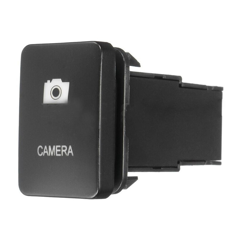 33x22mm 12V Blue LED Illuminated Switch On/Off For Toyota Landcruiser Yaris RAV4 Black: Default Title