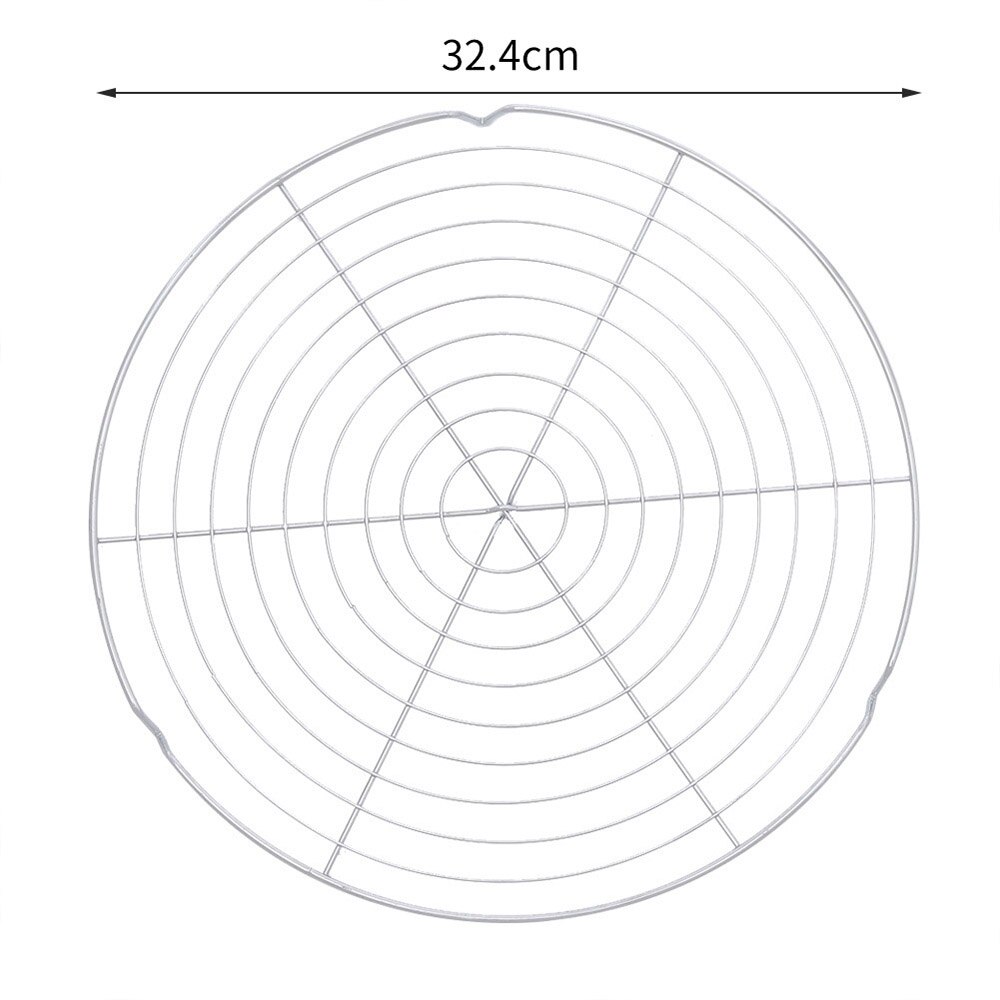 Cake Grid Round Bread Cooling Rack Iron Cooling Rack For Families Parties Camping Picnics Barbecues