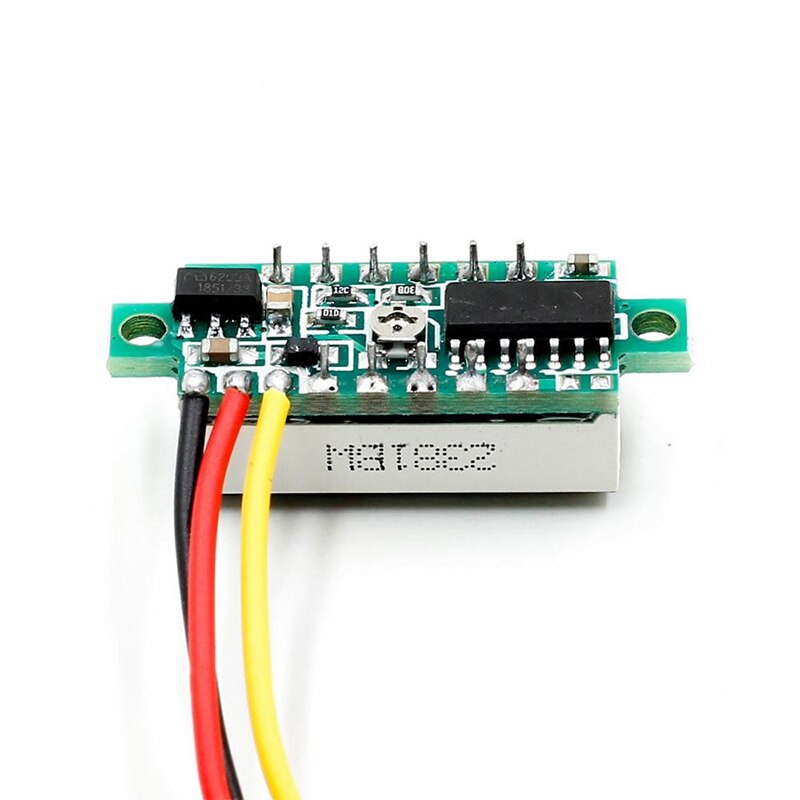 -wire 0-100V DC Digital Voltmeter, Voltmeter With Reverse Polarity Protection, Circuit Measurement Voltmeter