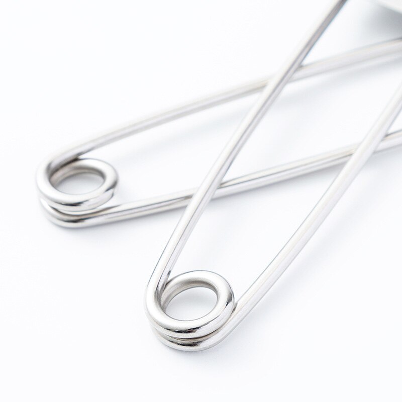 Extra Large Strong Safety Pins Stainless Steel Clasp for Scarf Blankets Skirts Kilts Knitted Fabric Crafts DIY Sewing Tools