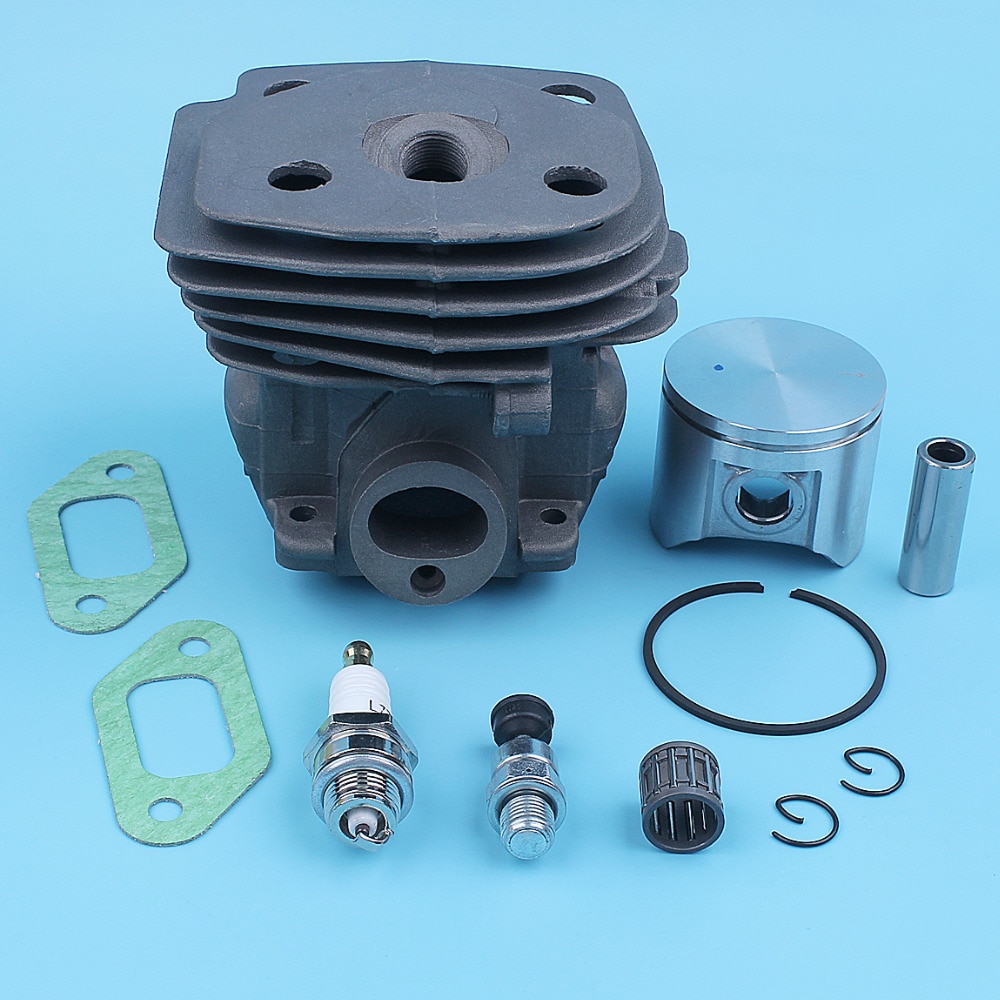 47mm cylindret stempelsæt til husqvarna 359 357xp 357 xp epa motorsav nikasil overtrukket reservedel til dekompression port
