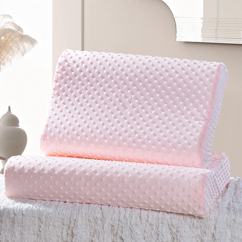 Memory Foam Beddengoed Kussen Nek Bescherming Trage Rebound Slapen Kussen Orthopedische Hals Massager Cervicale Gezondheidszorg Kussen