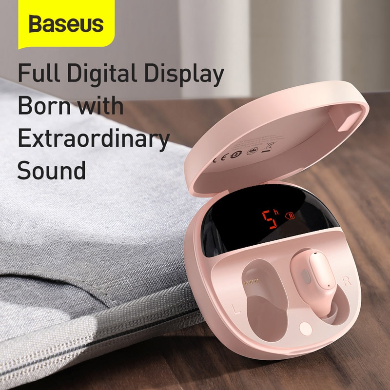 Baseus WM01 Plus TWS casque sans fil stéréo vrai sans fil écouteur Bluetooth 5.0 écouteurs combiné pour iPhone Xiaomi Huawei