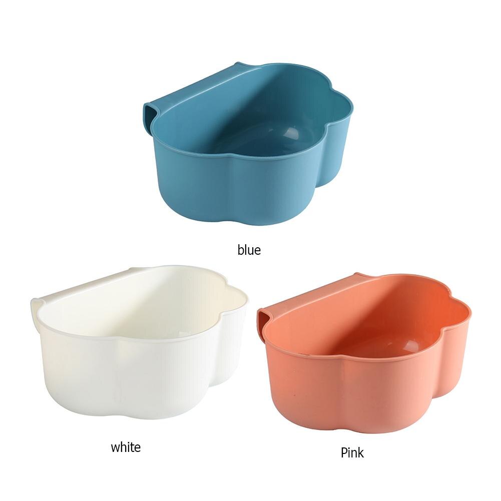 Wall Mounted Hanging Waste Bin Kitchen Cabinet Door Hanging Trash Bin Garbage Car Trash Can Rubbish Container Home Kitchen Tool